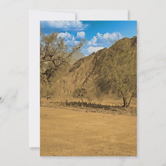 アラブ首長国連邦のハハル山脈の墓地 シーズンカード (正面)