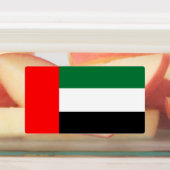 アラブ首長国連邦の国旗のある愛国的なラベル ラベル (貼付)