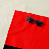 アラブ首長国連邦の国旗の壮麗な愛国心 ビーチタオル (インサイチュ)