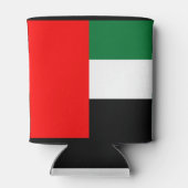 アラブ首長国連邦の国旗を持つクーラーボックス 缶クーラー (裏面)