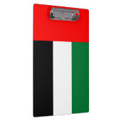 アラブ首長国連邦の国旗を持つ愛国的なクリップボード クリップボード (右)