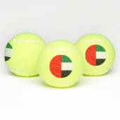 アラブ首長国連邦の国旗を掲げた愛国的なテニスボール テニスボール (マルチ)