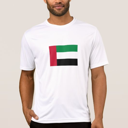 アラブ首長国連邦の国旗 Tシャツ (正面)