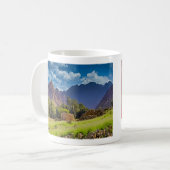 アラブ首長国連邦の景勝地 コーヒーマグカップ (正面左)