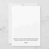 アラブ首長国連邦の歴史的なアルビダモスクの風景 シーズンカード (裏面)