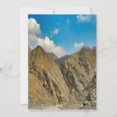 アラブ首長国連邦の険しい山道。 シーズンカード (正面)