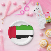 アラブ首長国連邦アラブ首長国連邦の旗 ペーパープレート (パーティー)