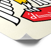 アラブ首長国連邦コートオブアームズ詳細 ポスター (角)