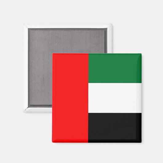 アラブ首長国連邦国旗統一されたを掲げた磁石 マグネット (正面/裏面)