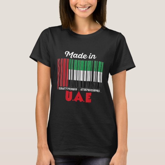 アラブ首長国連邦製 Tシャツ (正面)