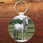 アラブ馬キーチェーン キーホルダー (正面)