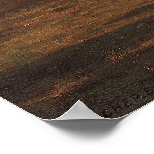 アラブ・オアシス， 1853 ポスター (角)