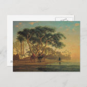 アラブ・オアシス， 1853 ポストカード (正面/裏面)