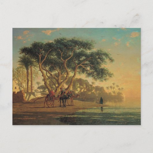 アラブ・オアシス， 1853 ポストカード (正面)