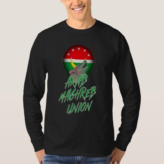 アラブ・マグレブ連合 Tシャツ (正面)