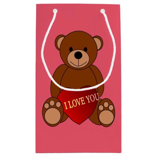 アラブ・ユー・テディ スモールペーパーバッグ (裏面)