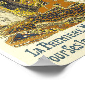 アラプレイスクリシーヴィンテージ広告ズ ポスター (角)