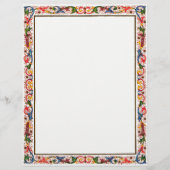 アラベイタリアンスクフローラ結婚式の招待テンプレート (正面)