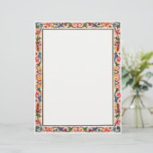 アラベイタリアンスクフローラ結婚式の招待テンプレート (スタンド正面)