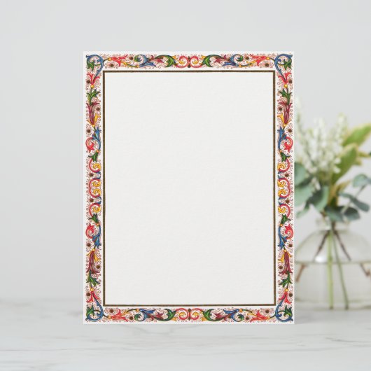 アラベイタリアンスクフローラ結婚式の招待テンプレート (スタンド正面)