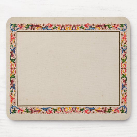 アラベイタリアンスク施縁ど品 マウスパッド (正面)