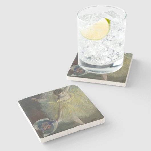 アラベスクのエドガー・ドガ|の終わり、1877年 ストーンコースター (横)