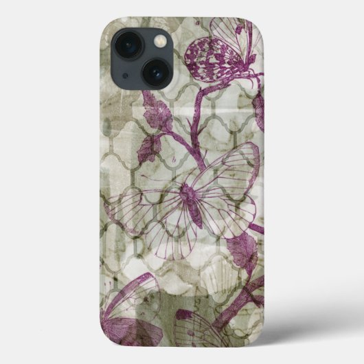 アラベスクの蝶IV Case-Mate iPhoneケース (裏面)