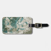 アラベスクの蝶V ラゲッジタグ (正面横)