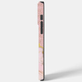 アラベスクアーチ | ブラッシュ大理石 & ゴールド Case-Mate iPhoneケース (裏面 / 左)