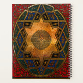 アラベスクアールデコアンティークスタイルジュエード プランナー手帳 (裏面)