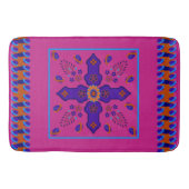 アラベスクインスパイアエッグは明るい バスマット (正面)