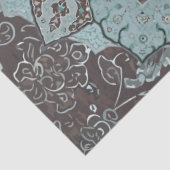 アラベスクエフエメラアクアヌブラウンヴィンテージデクページ 薄葉紙 (詳細)