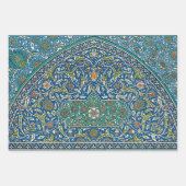 アラベスクデザイン ラッピングペーパーシート (正面)