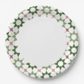 アラベスクパターン紙プレート ペーパープレート (正面)