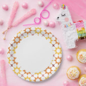 アラベスクパターン紙プレート ペーパープレート (パーティー)