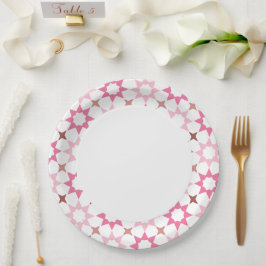 アラベスクパターン紙プレート ペーパープレート