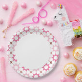 アラベスクパターン紙プレート ペーパープレート (パーティー)