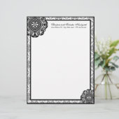 アラベスクブラックレース、レターヘッド レターヘッド (スタンド正面)