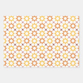 アラベスクモロッコ様式ギフトラッピング紙 ラッピングペーパーシート (正面3)