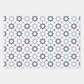 アラベスクモロッコ様式ギフトラッピング紙 ラッピングペーパーシート (正面2)