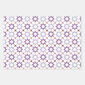アラベスクモロッコ様式ギフトラッピング紙 ラッピングペーパーシート (正面2)