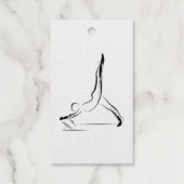 アラベスクリフォーマピラッツポーズ ギフトタグ (裏面)