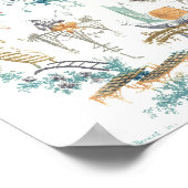 アラベスク中国ののポスター ポスター (角)