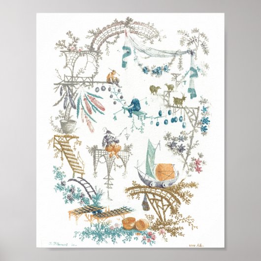 アラベスク中国ののポスター ポスター (正面)