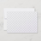 アラベスク披露宴カード |シルバーパール 招待状 (裏面)