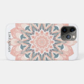 アラベスク柄の曼荼羅スマホケース Case-Mate iPhoneケース (裏面(横))