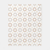 アラベスク様式モロッコ様式 フリースブランケット (正面)