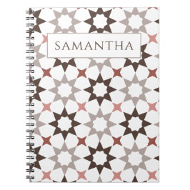 アラベスク模様のノート ノートブック