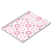 アラベスク模様のノート ノートブック (左側)