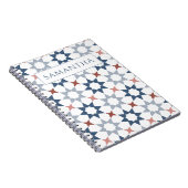 アラベスク模様のノート ノートブック (右側)